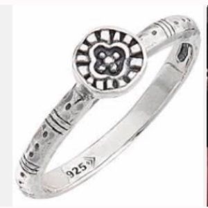 Silpada sterling silver circle stack ring R2466